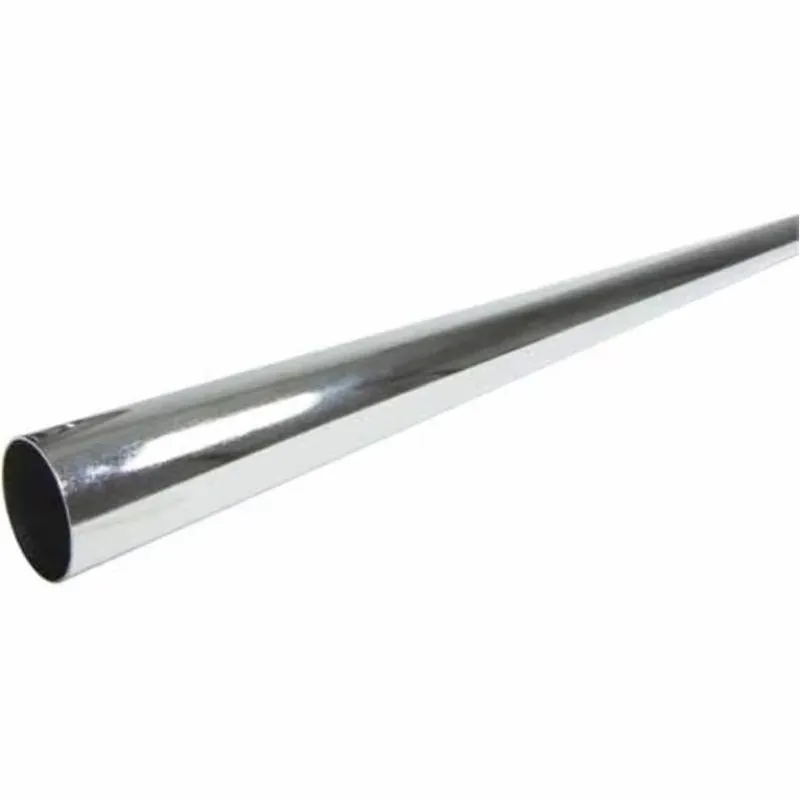 Knape & Vogv Closet‑Pro 96‑in Chrome Steel Closet Rod – Heavy‑Duty Wardrobe Support