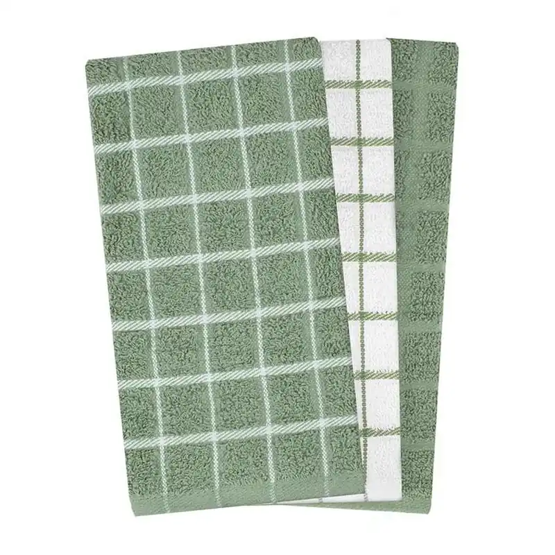Ritz Juniper 3‑Piece Premium Cotton Kitchen Towel Set