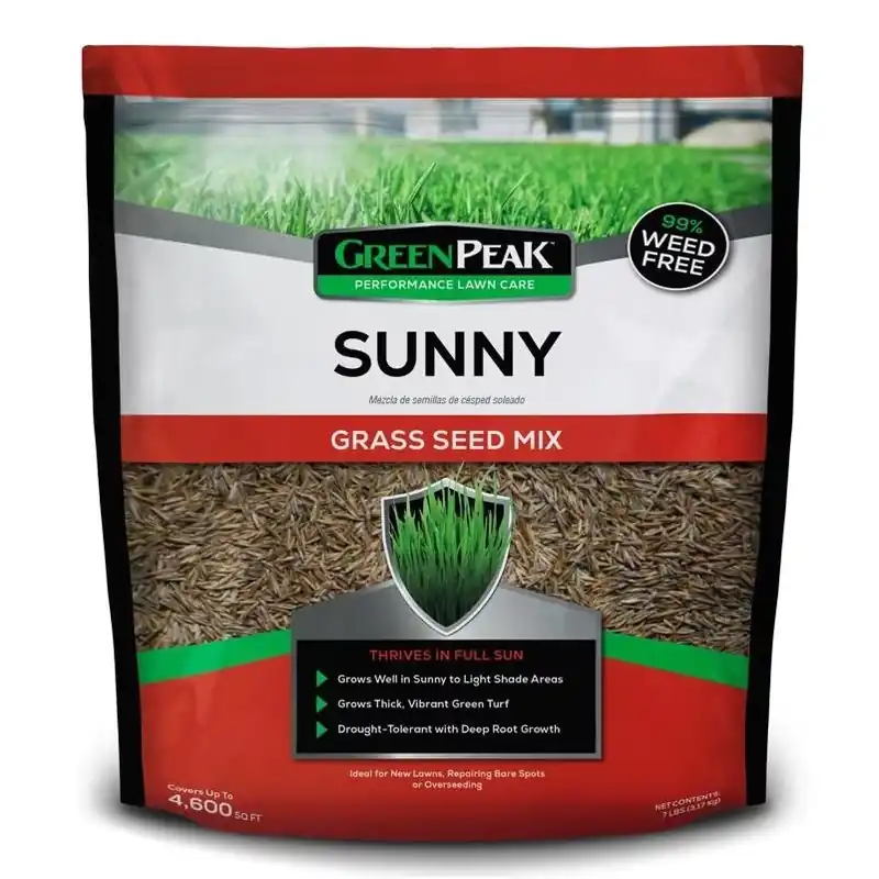 GreenPeak Full Sun Mixed Grass Seed – 7 lb (covers 4,600 sq ft)