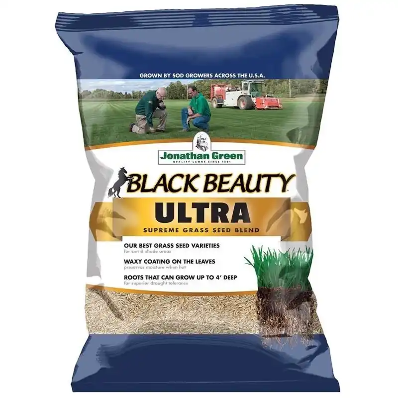 Jonathan Green Black Beauty Ultra Mixed Grass Seed – 15 lb For Shade & Sun