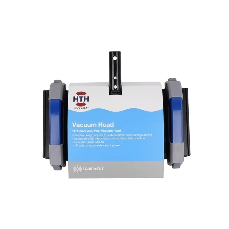 HTH Deluxe Pool Vacuum Head – 4.3" H × 11.2" W × 14" L Heavy‑Duty Cleaning Accessory