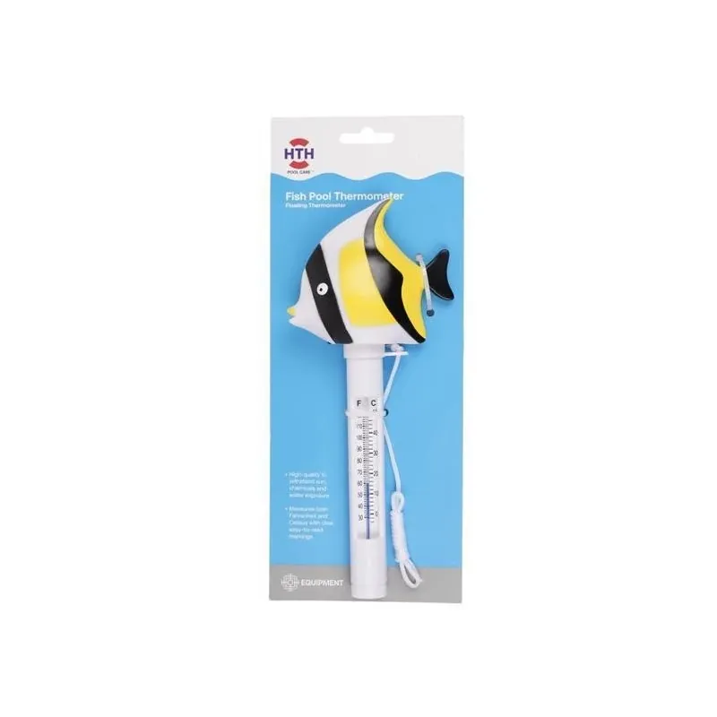 HTH Submersible Pool Thermometer – 10.8" H X 1.4" W X 4.1" L