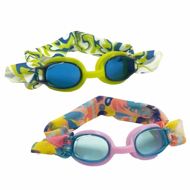 Aqua Swim Leisure Freestyle Goggles – Assorted Fabric & Mesh Design