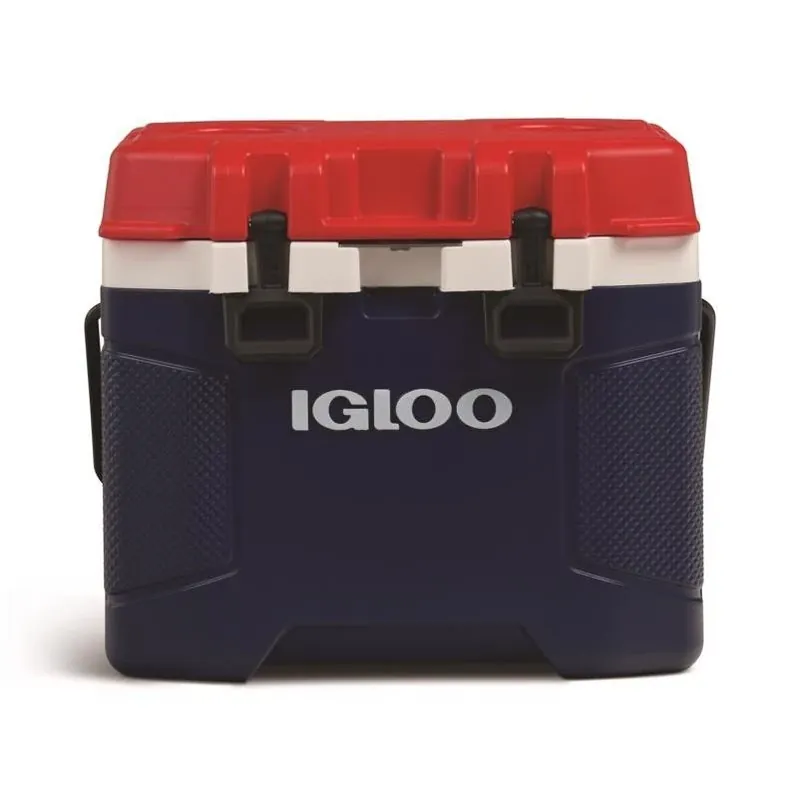 Trailmate 25‑Quart Triple‑Color Cooler – Blue, Red & White