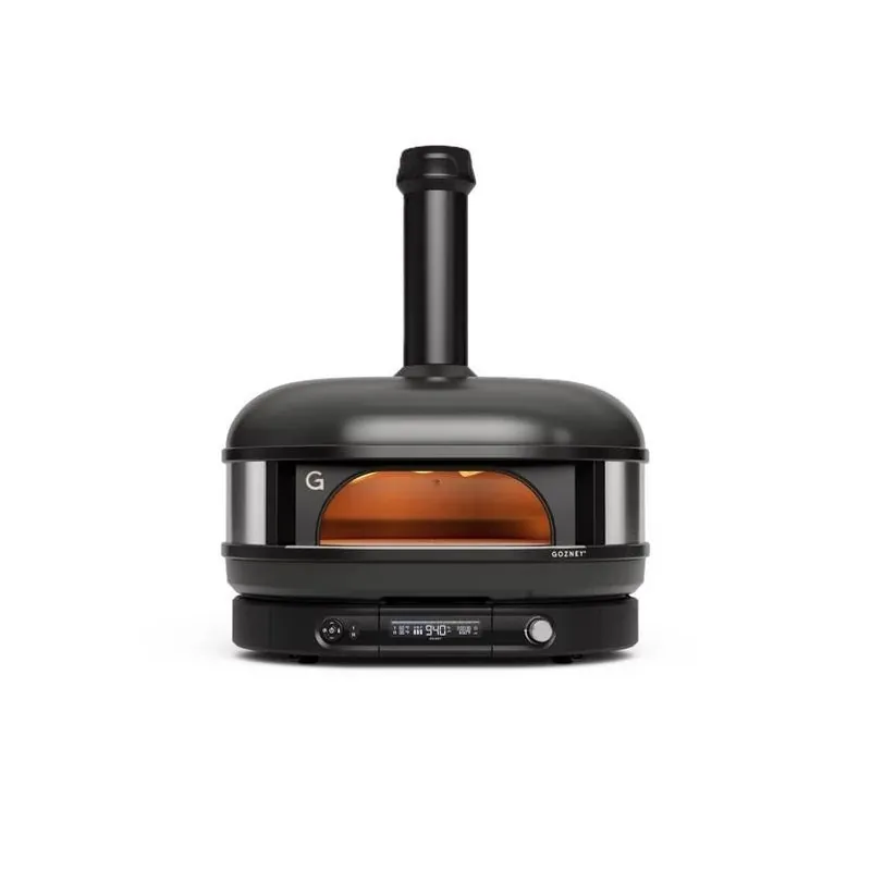 Gozney Black Dual‑Fuel Outdoor Pizza Oven – Natural Gas & Wood Cooking Mastery