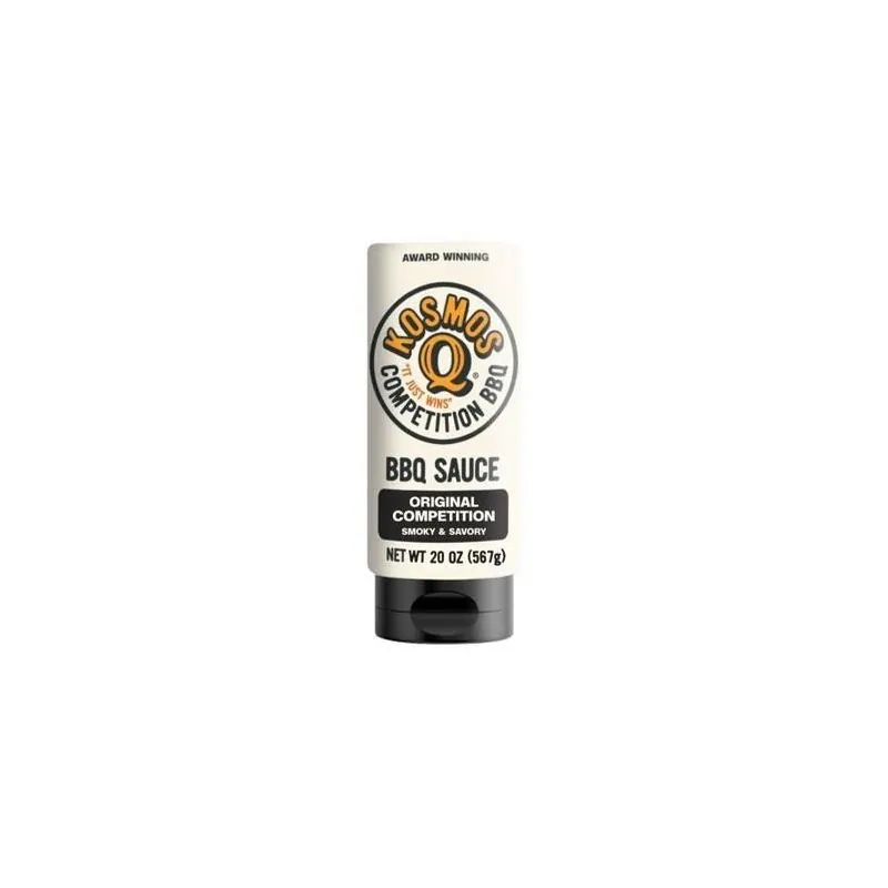 Kosmos Q Original Competition BBQ Sauce – 20 oz Premium Grilling Glaze