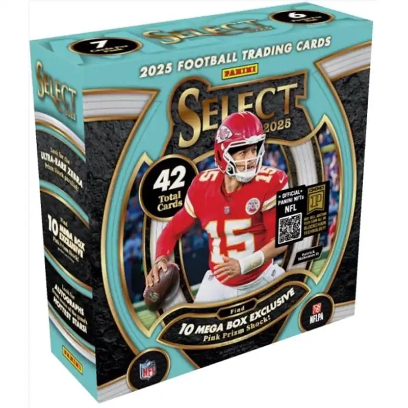 Panini 2025 Select Football Mega Box – Ultimate Collector’s Card Set
