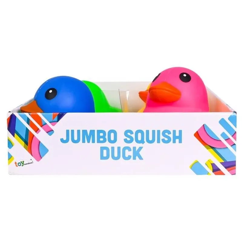 Sunny Days Soft Duck‑Shaped Squishy Stress Reliever – 5‑Inch Sensory Toy