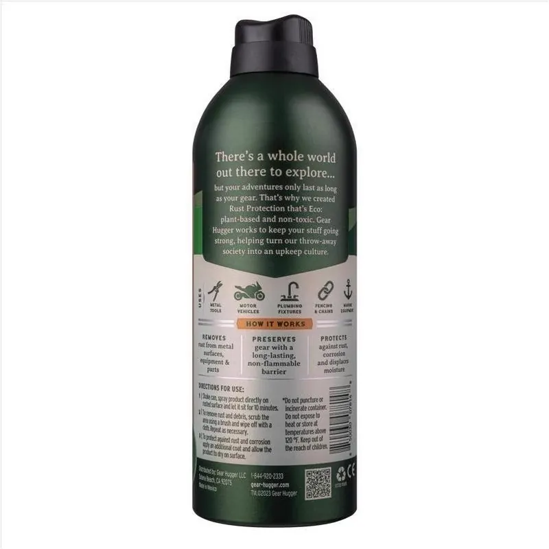 Gear Hugger Eco 11oz Rust Inhibitor Spray – Long‑Lasting Corrosion Protection