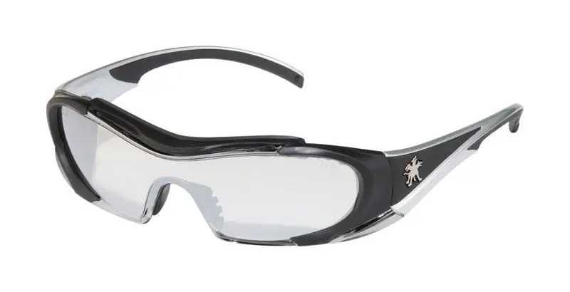 Safety Works Hellion Anti-Fog Safety Glasses Clear Lens Black Frame 1 Pc
