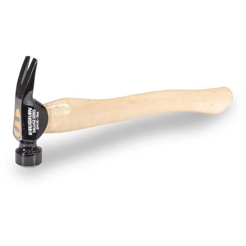 Vaughan 16‑Oz Curved Framing Hammer – Smooth Face, Heavy‑Duty Construction