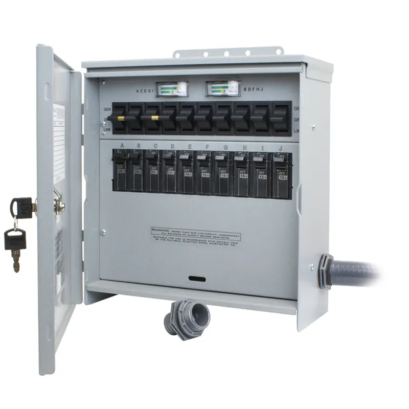 Pro/tran 2 30 Amp 125 Volt 10 Circuit Transfer Switch Kit