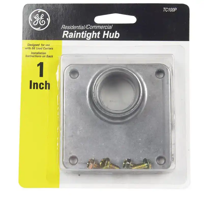 ABB GE TC100P 1‑Inch Aluminum Conduit Hub – Bolt‑On, UL‑Listed