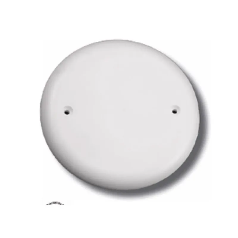 Cantex White Round PVC Ceiling Box Cover – UL‑Listed Electrical Plate
