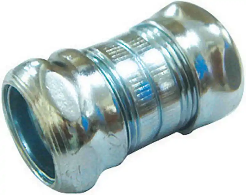 Sigma Engineered Solutions ProConnex 1/2 In. D Zinc-Plated Steel Compression Coupling For Rigid/IMC