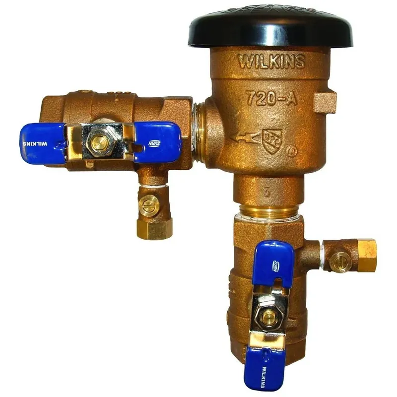1 Inch Wilkins Brass Pressure Vacuum Breaker Valve Model 1-720a Assembly