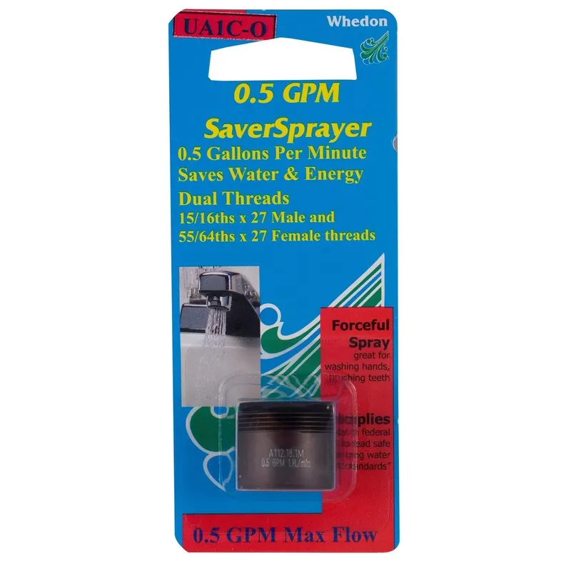 Whedon Saversprayer Dual Thread Oil-rubbed Bronze Faucet Aerator 0.5 Gpm