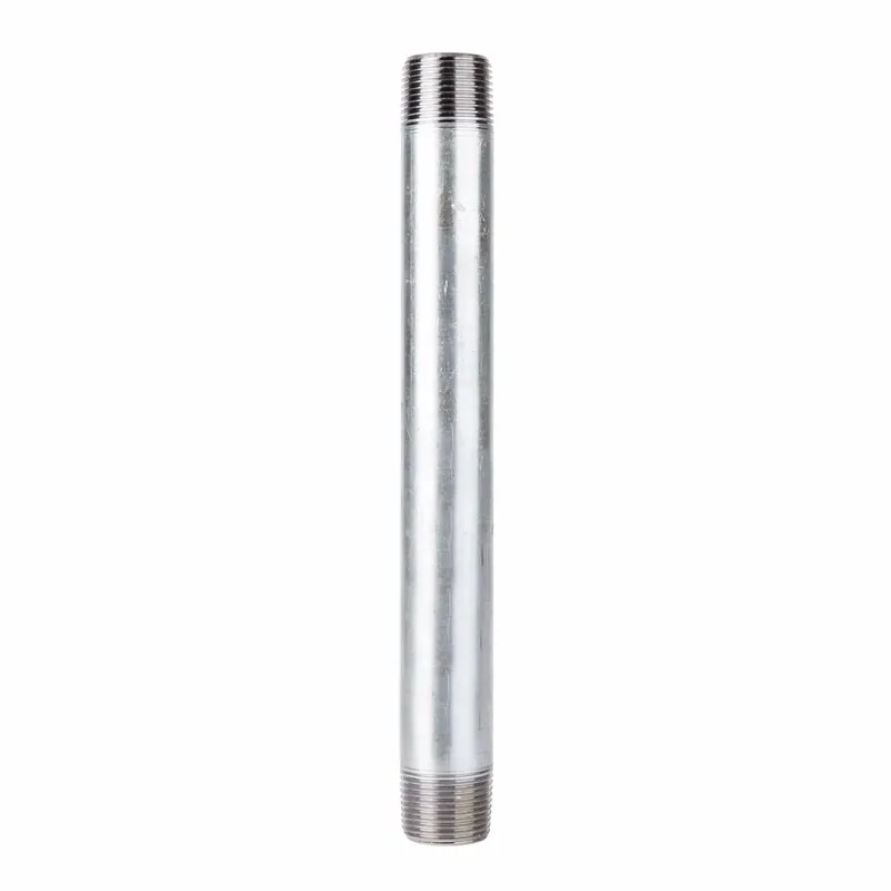 Stz Industries 1 In. Mip X 1 In. D Mip Galvanized Steel 11 In. Length Nipple