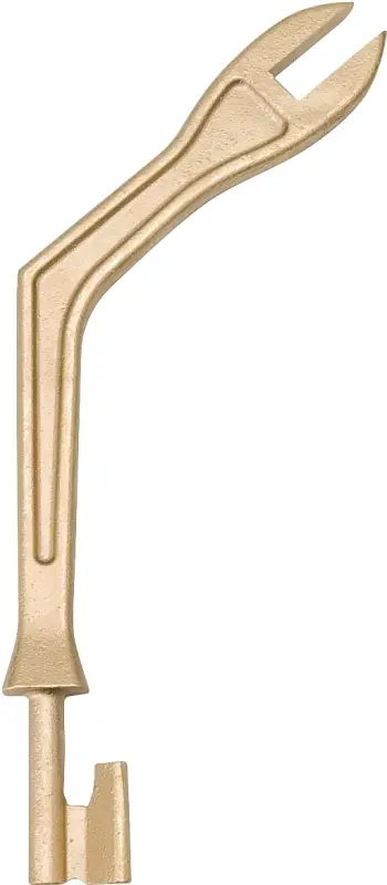 4 Inch Combination Water Meter Key - Durable Steel Wrench For Water Shut Off