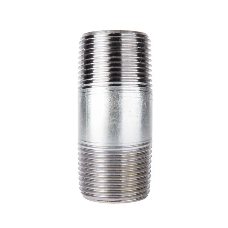 Stz Industries 3 In. Mip X 3 In. D Galvanized Steel Nipple 3 In. Length