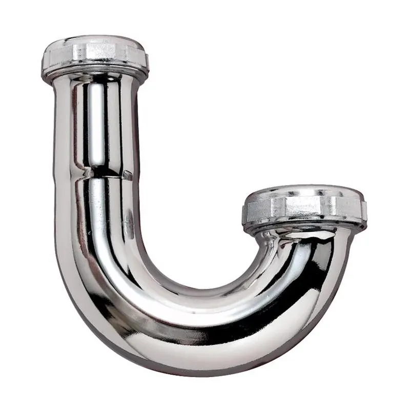Keeney 9‑3/4" Chrome‑Plated Brass J‑Bend – 20 Gauge