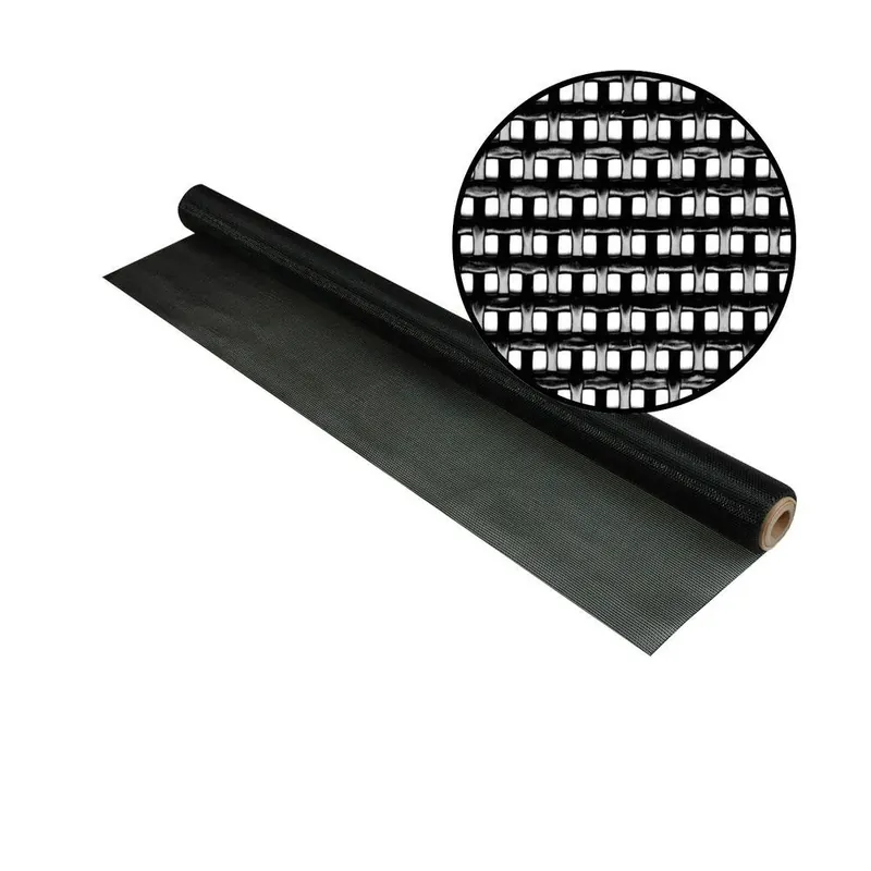 36 In. X 84 In. Black Suntex 80 Shade Fabric By Phifer