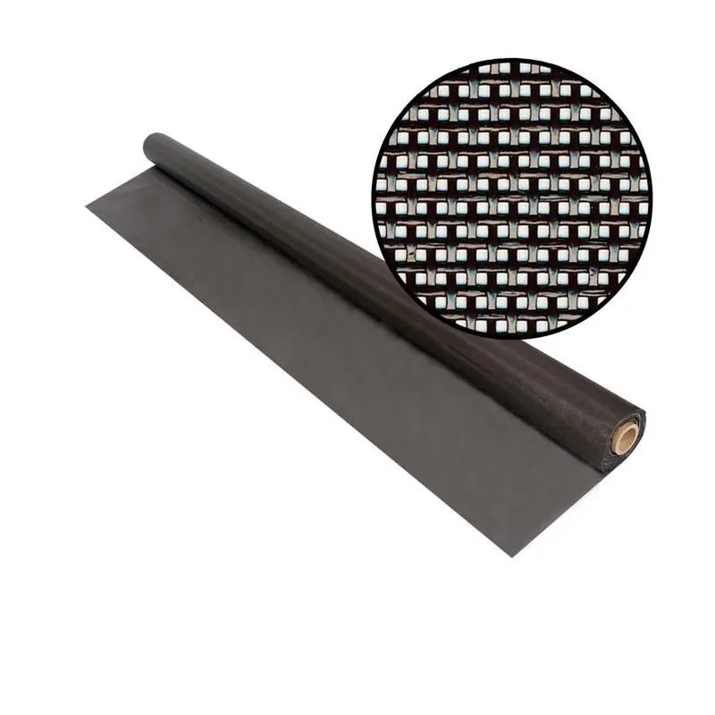 Phifer SunTex Black Polyester Sun Screen Cloth – 48" X 84"