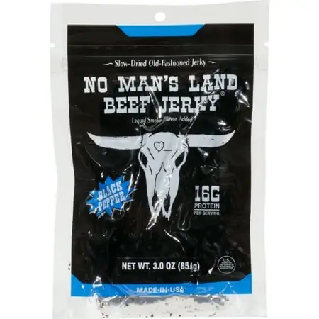 Black Pepper Beef Jerky 3.0 Ounce Pack - Savory Snack