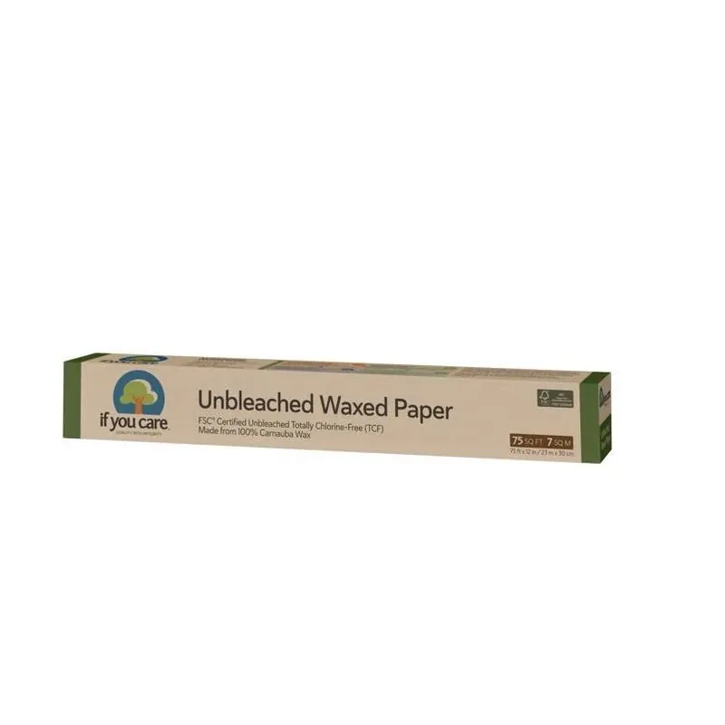 If You Care Wax Unbleached Waxed Paper