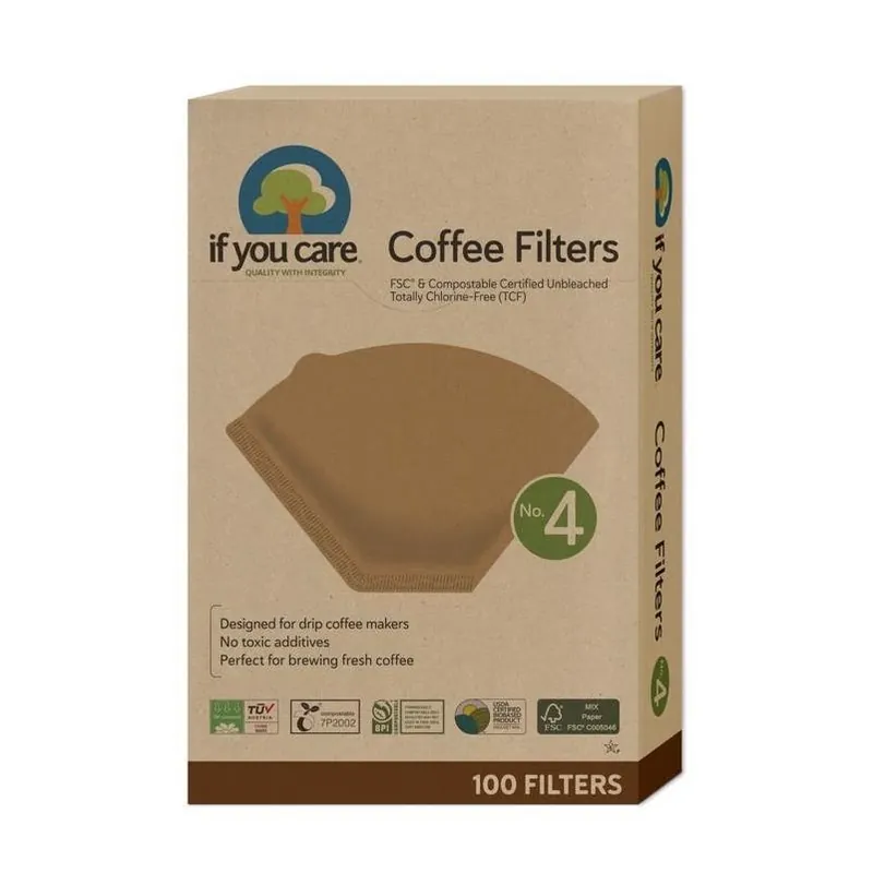 If You Care Brown Paper Coffee Filters