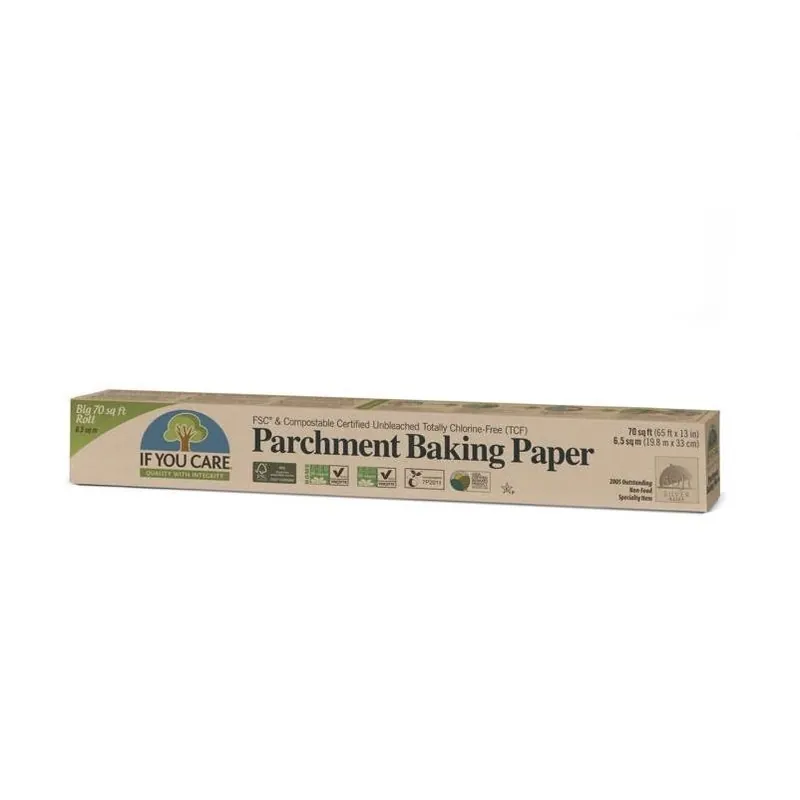 Unbleached Parchment Baking Paper, 70 Square Feet Roll, Fsc Certified