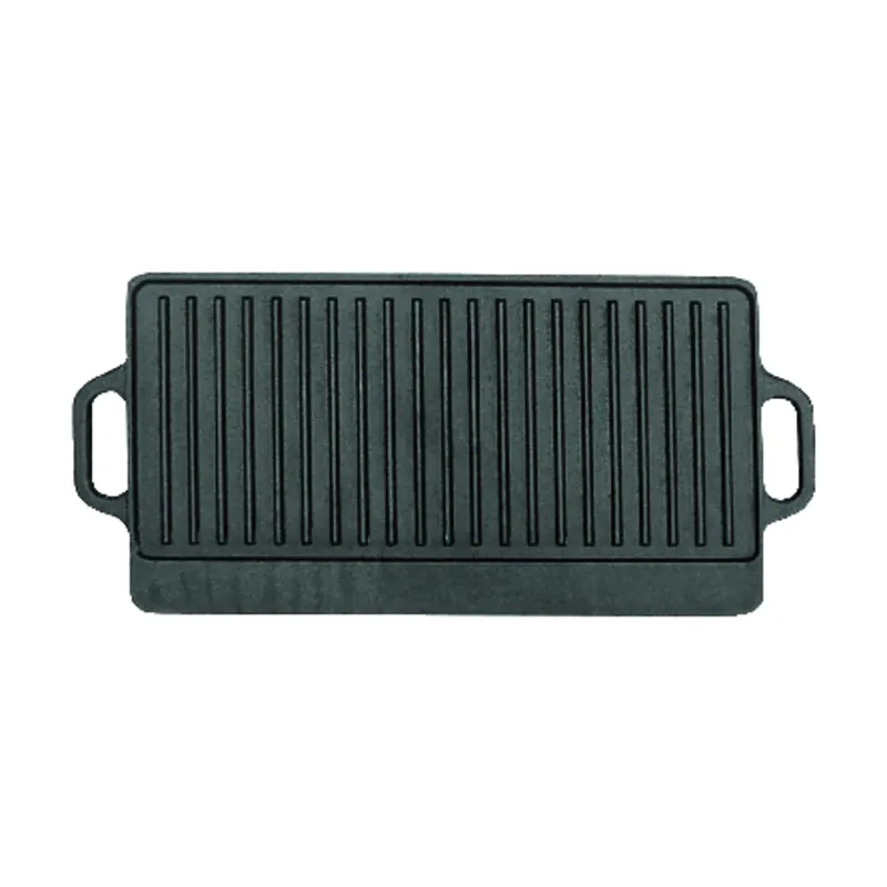 15 In. L X 9-1/2 In. W Cast Iron Reversible Griddle - Model Bc-65364