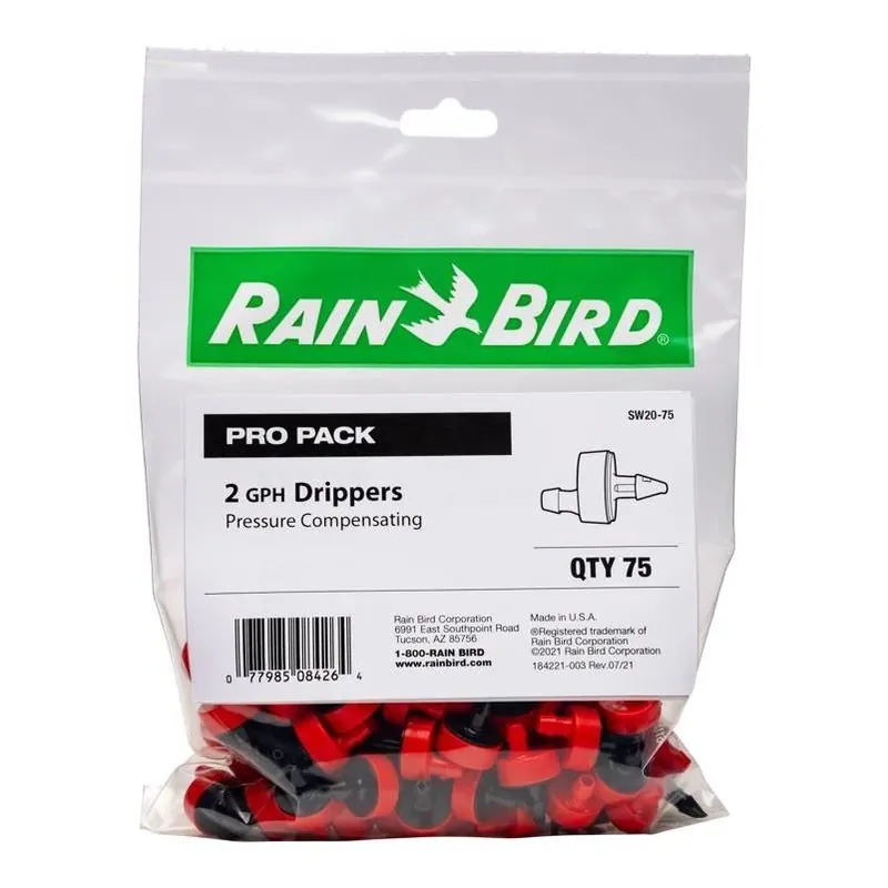 Rain Bird 2 GPH Spot Drip Irrigation Emitter – Single Pack