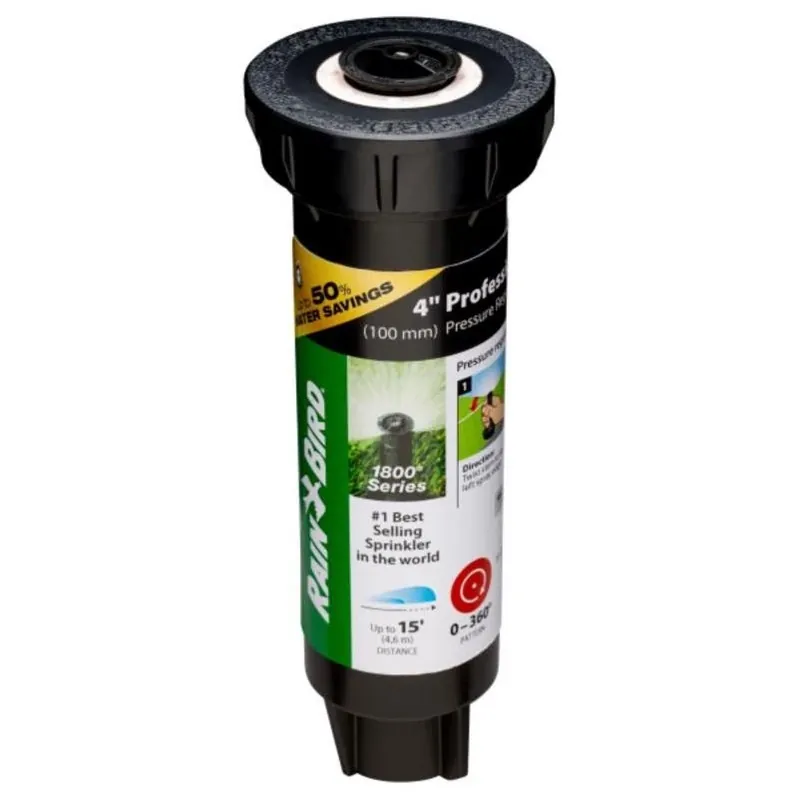 Rain Bird Adjustable 4‑Inch Pop‑Up Sprinkler Head – Precision Lawn Irrigation