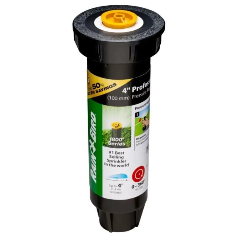 Rain Bird Adjustable 4‑Inch Pop‑Up Sprinkler Head – Precise Lawn Irrigation