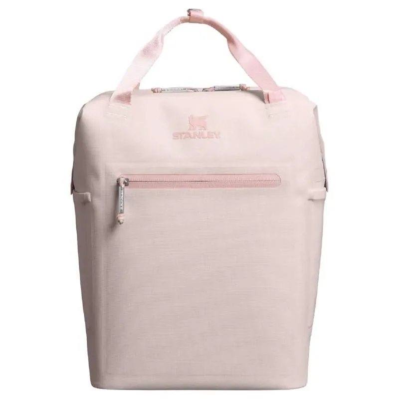 Stanley Madeleine Mini Rose Quartz 14‑Quart Backpack Cooler – All‑Day Chill