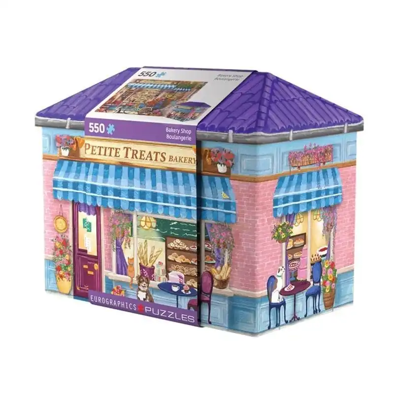 Eurographics 550‑Piece Bakery Shop Tin Jigsaw Puzzle