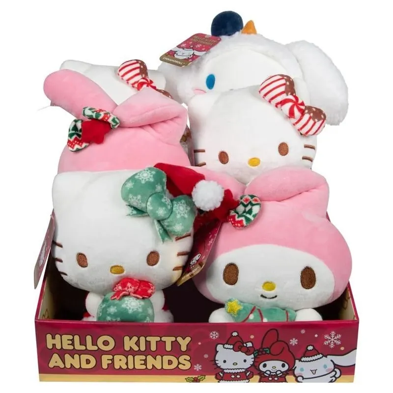 Hello Kitty & Friends Holiday Plush – Soft Cuddly Collectible For Kids