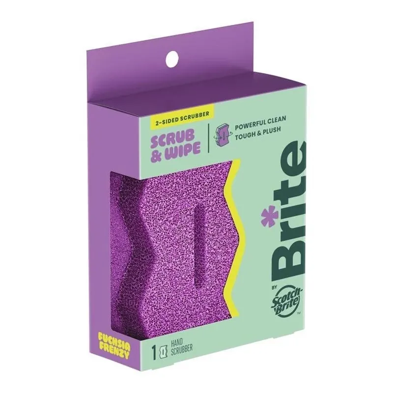 Scotch‑Brite Medium Duty Purple Scrubber Sponge – All‑Purpose Cleaning (1 Pack)