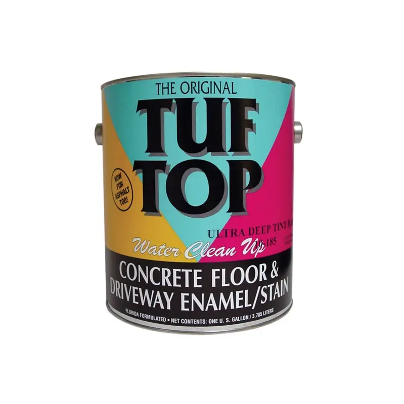 Semi-gloss Cement Gray Water-based Acrylic Latex Floor & Driveway Coating 1 Gallon