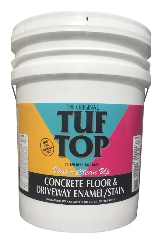 Semi-gloss Deep Tint Water-based Acrylic Latex Floor & Driveway Coating 5 Gallon