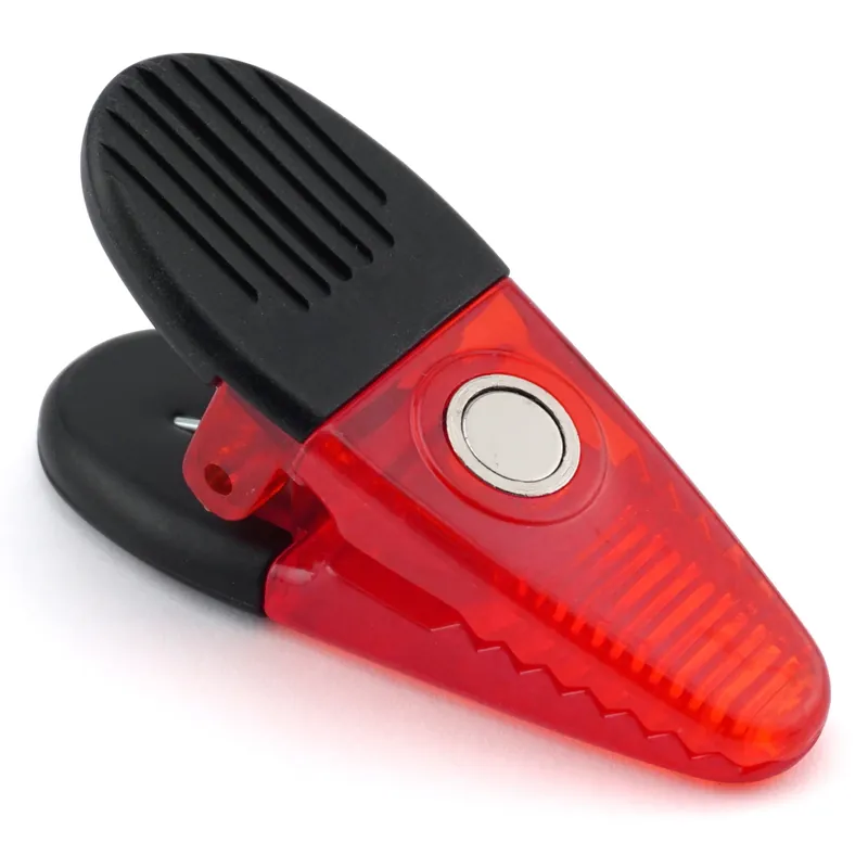 Magnet Source 1-5/8 In. L X 1-1/4 In. W Red Magnetic Clips 2 Pc