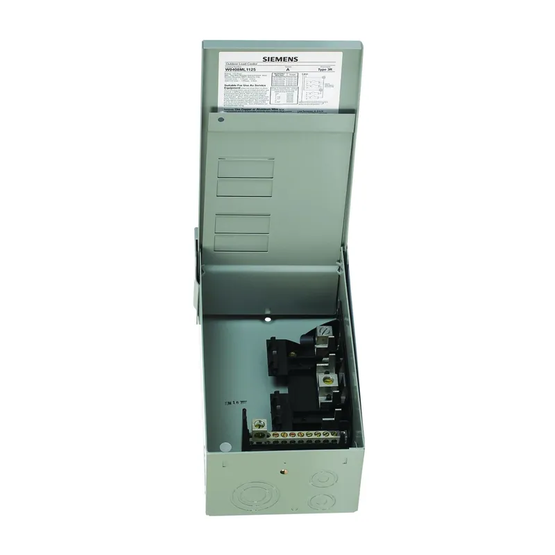 Eq 125 Amp 120/240 Volt 4 Space 8 Circuit Surface Mount Load Center