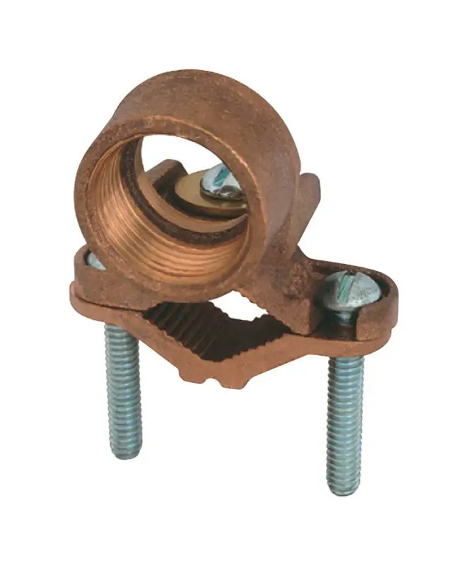 Sigma Engineered Solutions ProConnex 1 In. Copper Alloy Ground Clamp With Hub 1 Pk