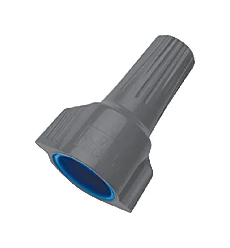 Ideal Industries Weatherproof 6-16 AWG Solid Copper/Stranded Wire Connector Gray 15 Pk