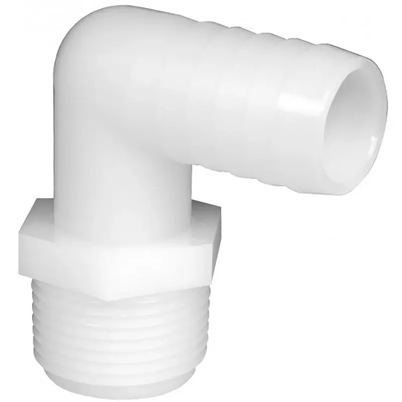 1 In. Mpt X 3/4 In. Dia. Barb Nylon Elbow Fitting