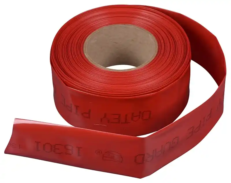 Red 2.145 In. W X 200 Ft. Polyethylene Pipe Guard For Piping Protection
