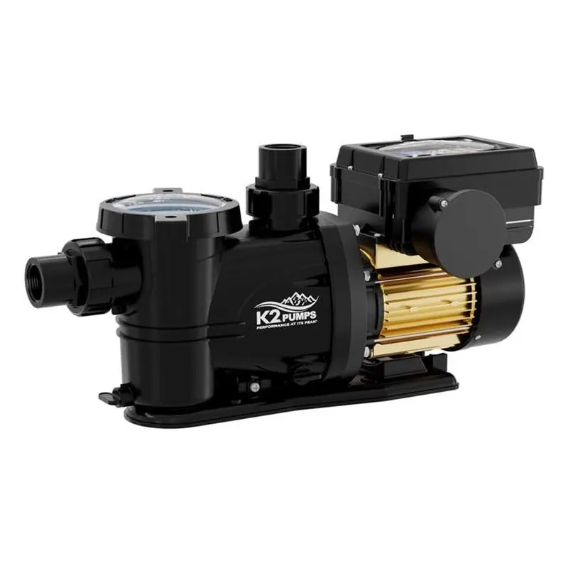 K2 12.7" X 10.5" X 27.2" High‑Efficiency 230V Pool Pump – 95 GPM Flow