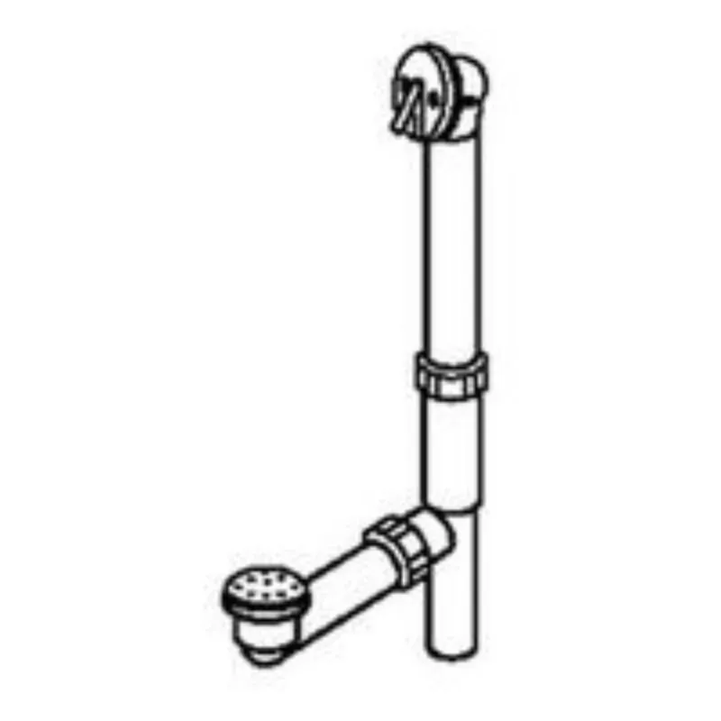 Keeney 1-1/2 In. Diameter Plastic Bath Drain With Trip Lever Assembly