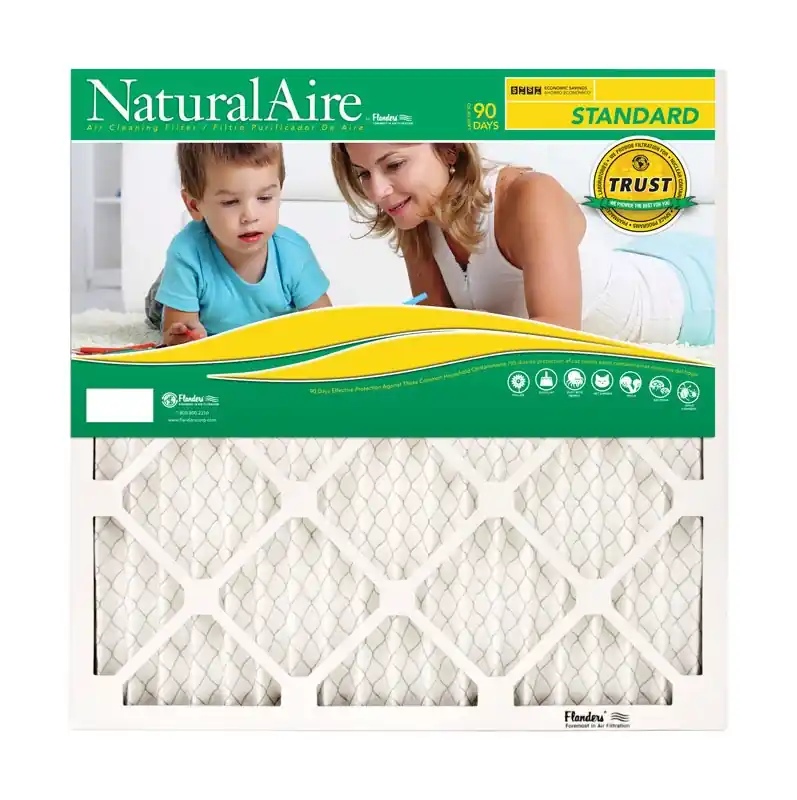 NaturalAire 20 In. W X 21 In. H X 1 In. Synthetic 8 MERV Pleated Air Filter 1 Pk